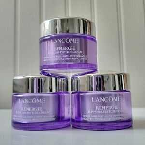 Lot of 3 Lancome Renergie H.P.N. HPN 300-Peptide Cream 0.5 oz 15ml